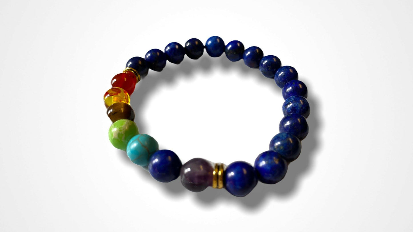 7 Chakra Bracelet / Lapis Lazuli.