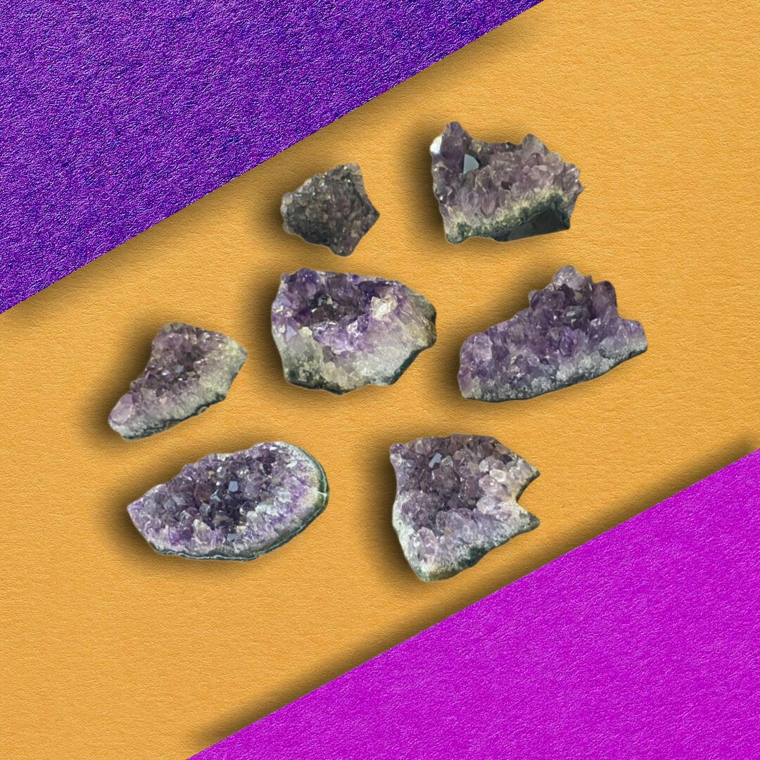 Amethyst Clusters.