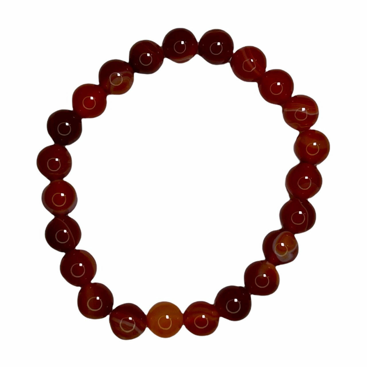 Carnelian Metaphysical Bracelet.