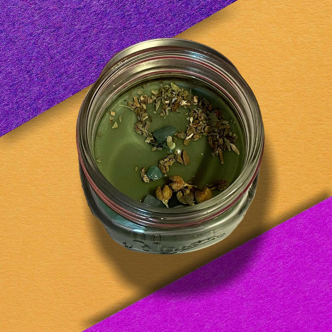 Money Drawing Candle.