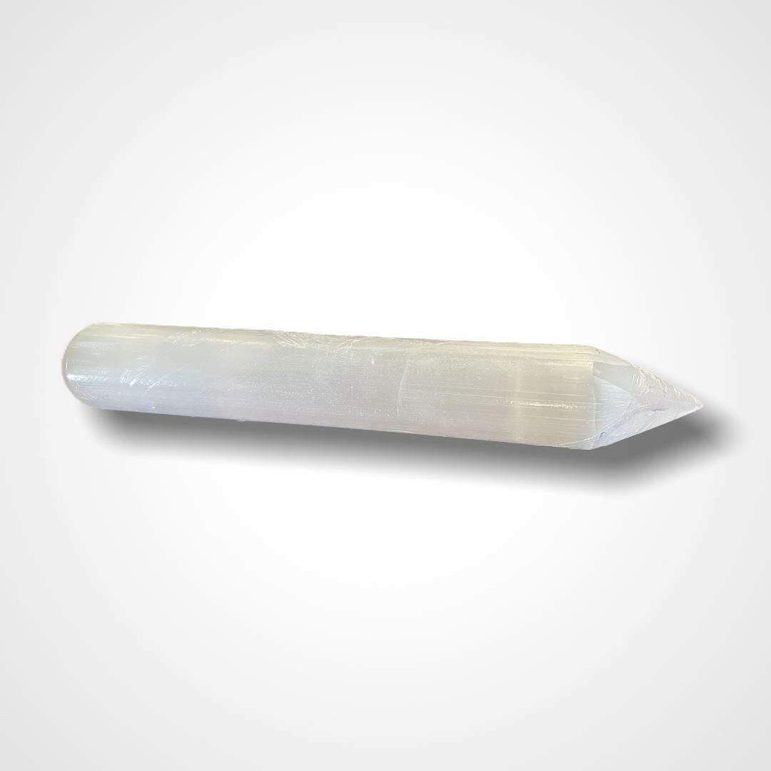 Selenite Wands 6”.