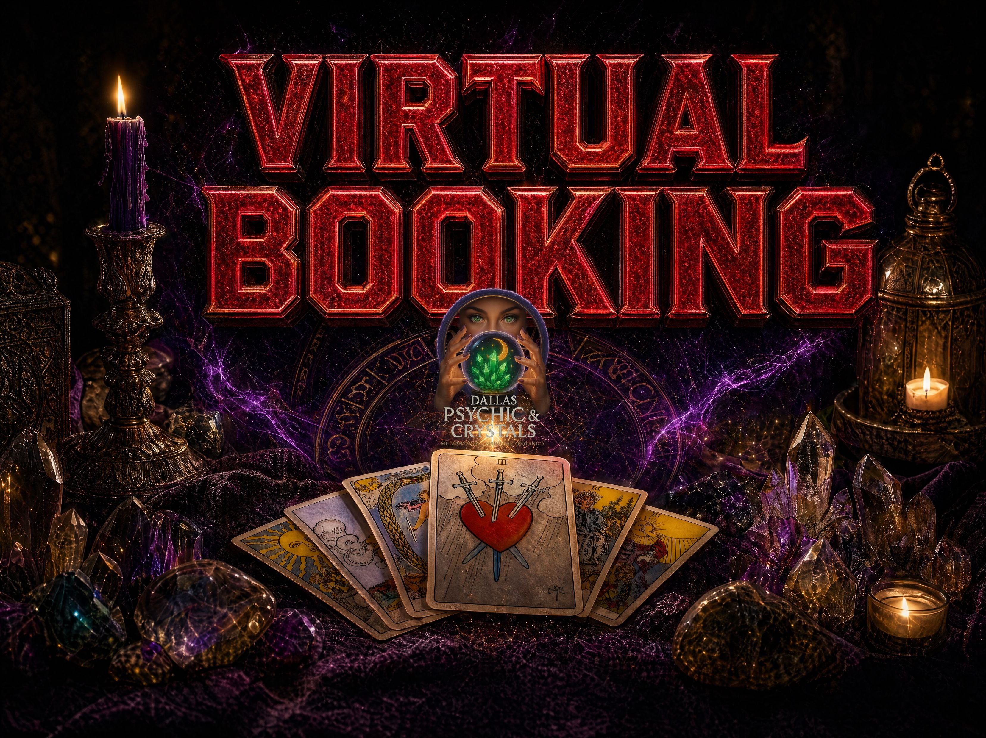 Book Readings & Spells (Live Virtual) Untill 2AM