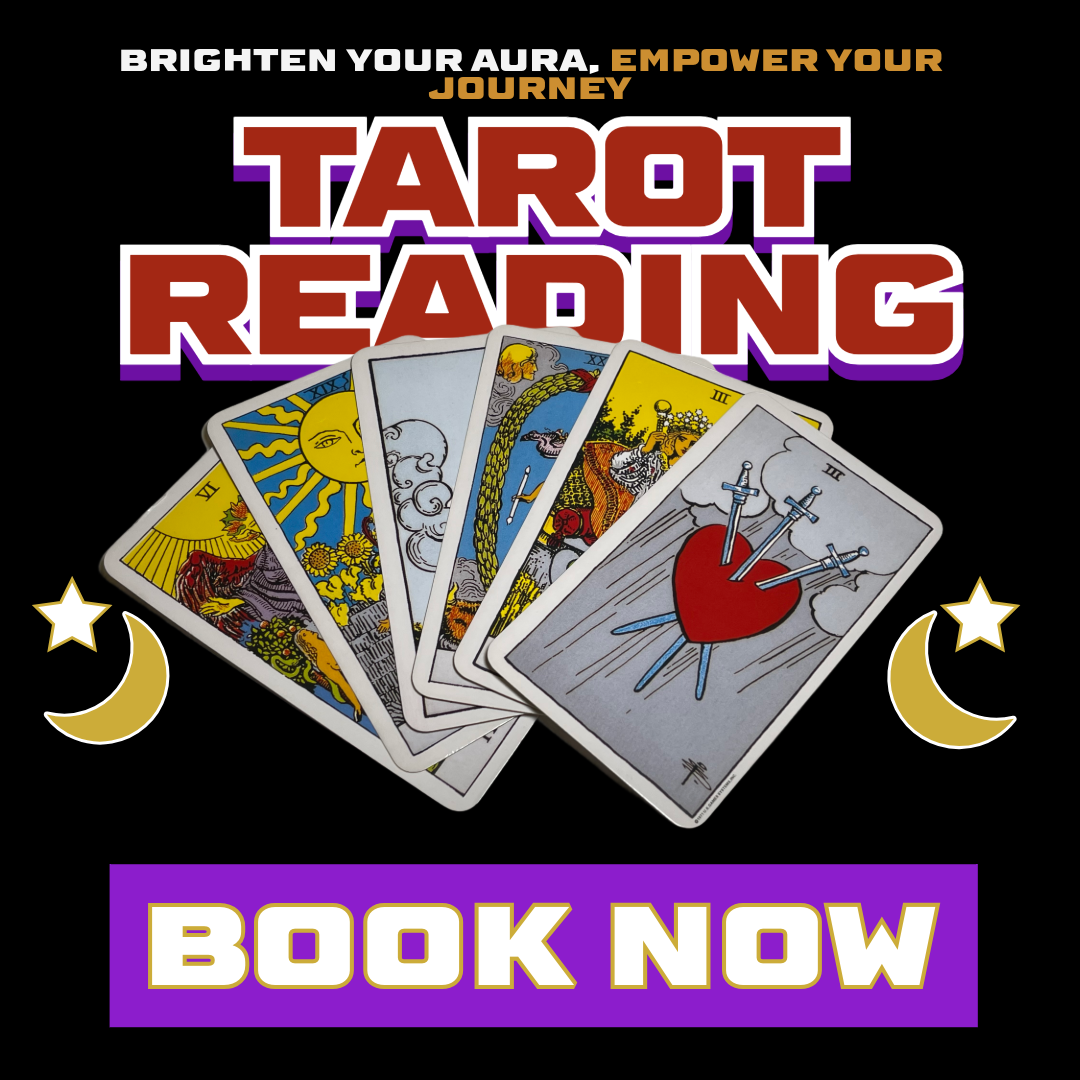 Tarot card Reading, Tarot cards fanned out