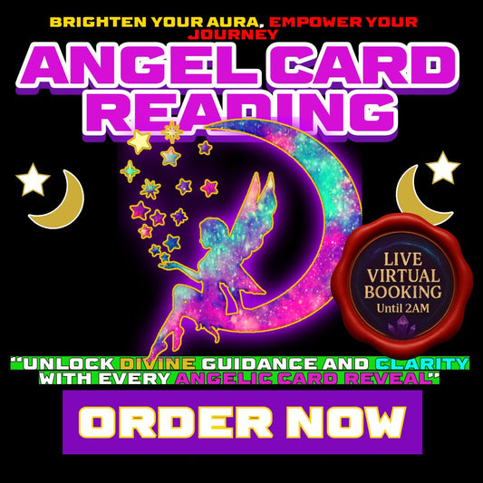Angel Card Reading (Live-Virtual) Angel Card Reading DALLAS PSYCHIC AND CRYSTALS