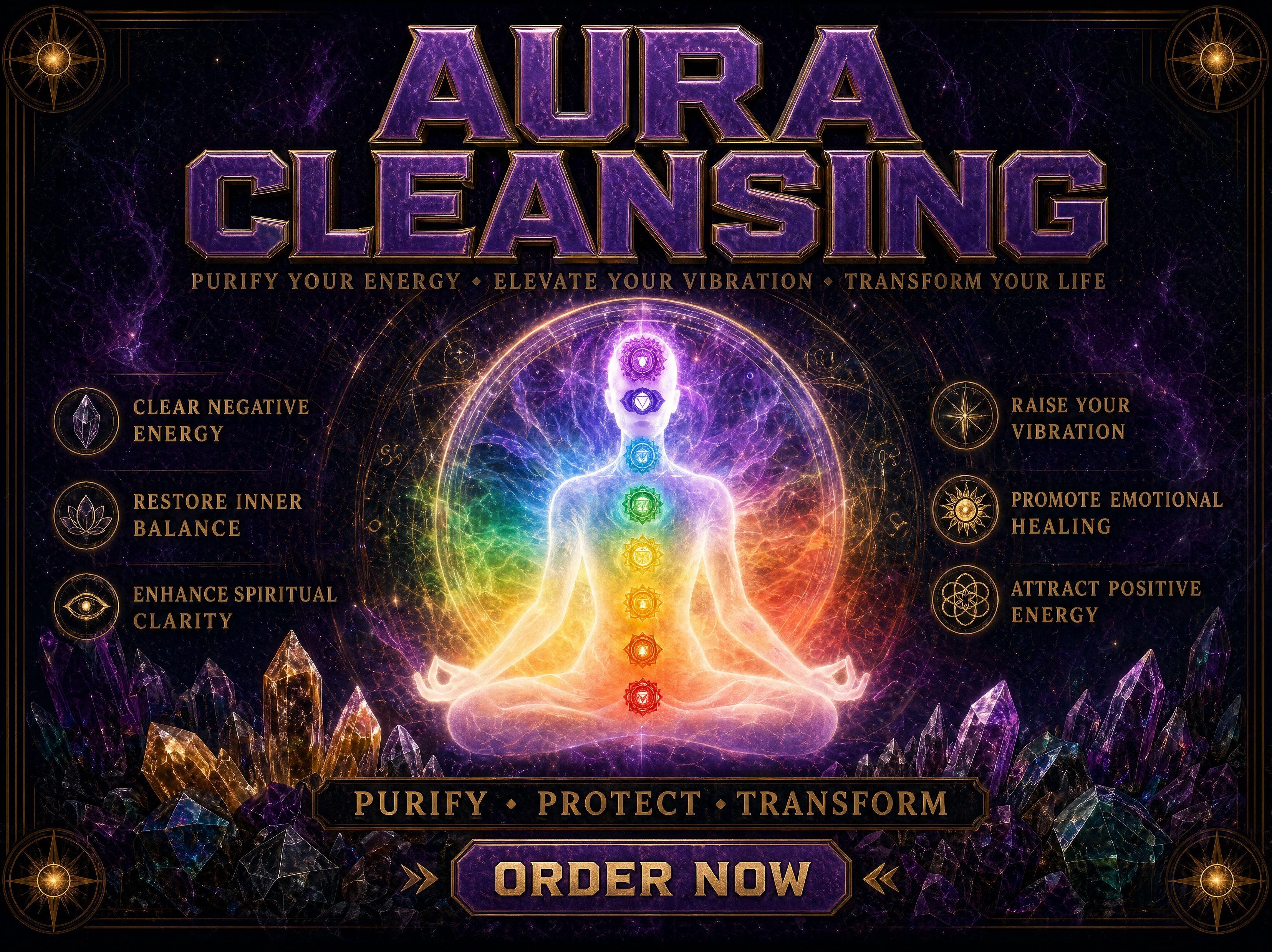 Aura Cleansing Aura Cleansing DALLAS PSYCHIC AND CRYSTALS