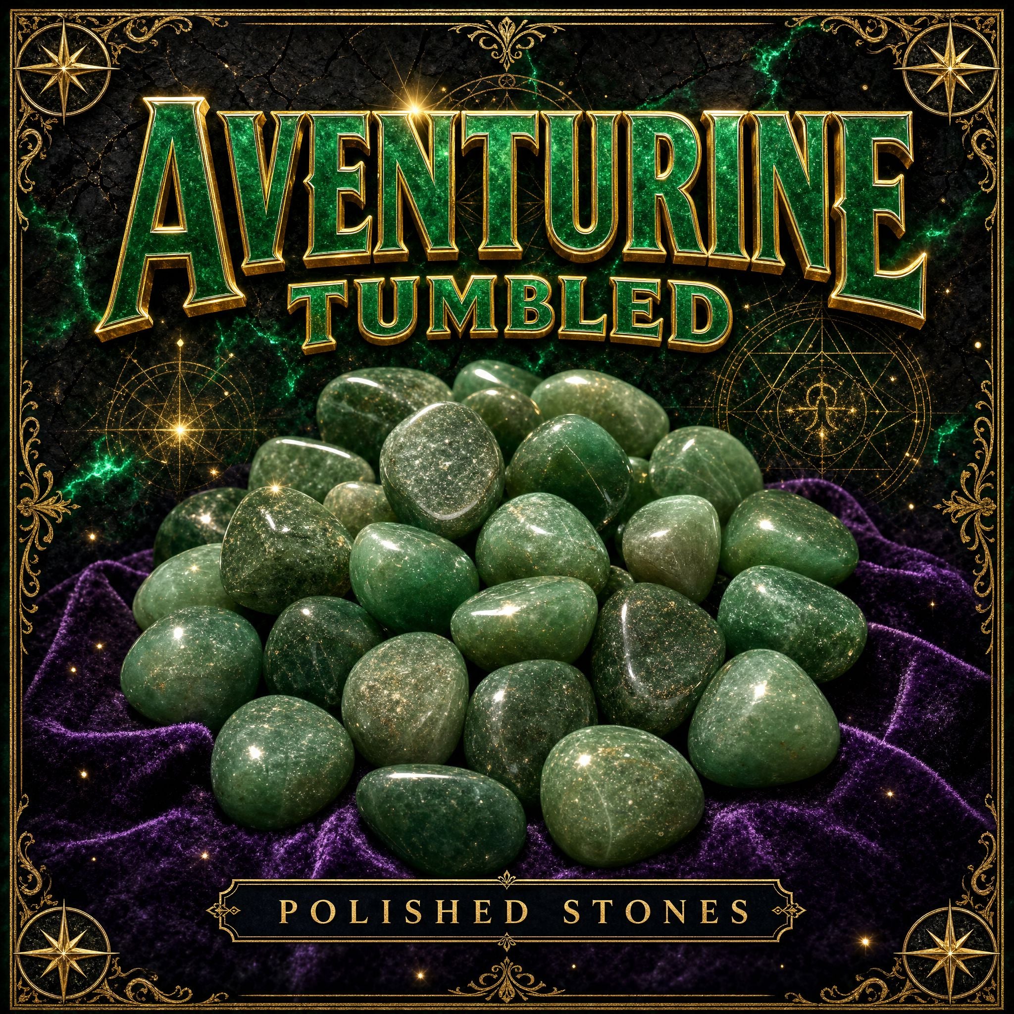 Aventurine Tumbled Aventurine Crystal DALLAS PSYCHIC AND CRYSTALS