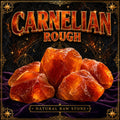 Carnelian Rough Rough Carnelian DALLAS PSYCHIC AND CRYSTALS