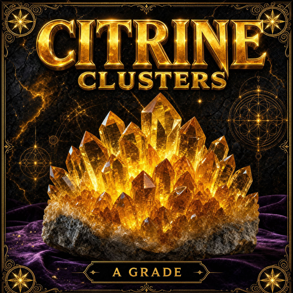 Citrine Clusters A Grade Citrine Clusters DALLAS PSYCHIC AND CRYSTALS