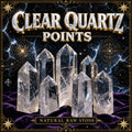 Clear Quartz Points Rough Rough Clear Quartz Points DALLAS PSYCHIC AND CRYSTALS