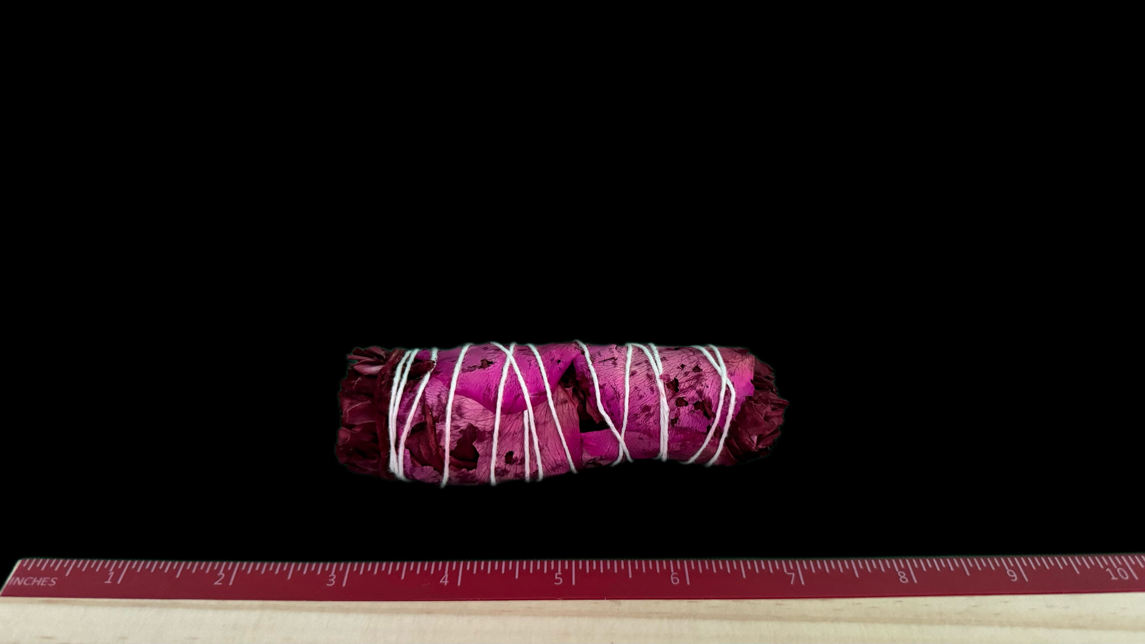 Dragons Blood with Rose Petals Sage (1) 4 inch Dragons Blood Sage 4 " DALLAS PSYCHIC AND CRYSTALS