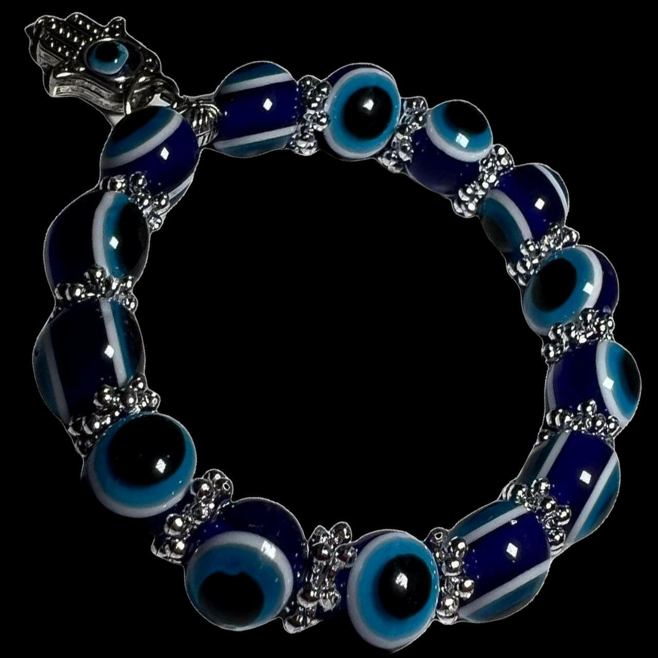 Evil Eye with Hasma Hand Metaphysical Bracelet Bracelet DALLAS PSYCHIC AND CRYSTALS