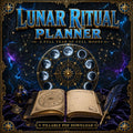 Lunar Ritual Planner (Digital Download, Fillable) Instant Download DALLAS PSYCHIC AND CRYSTALS