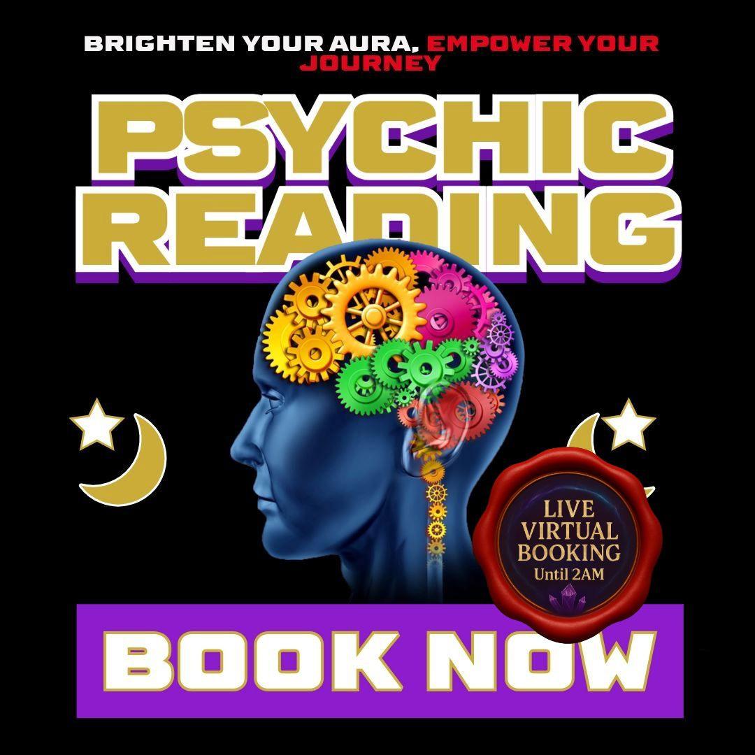 Psychic Reading (Live-Virtual) Psychic Reading Live Virtual) DALLAS PSYCHIC AND CRYSTALS