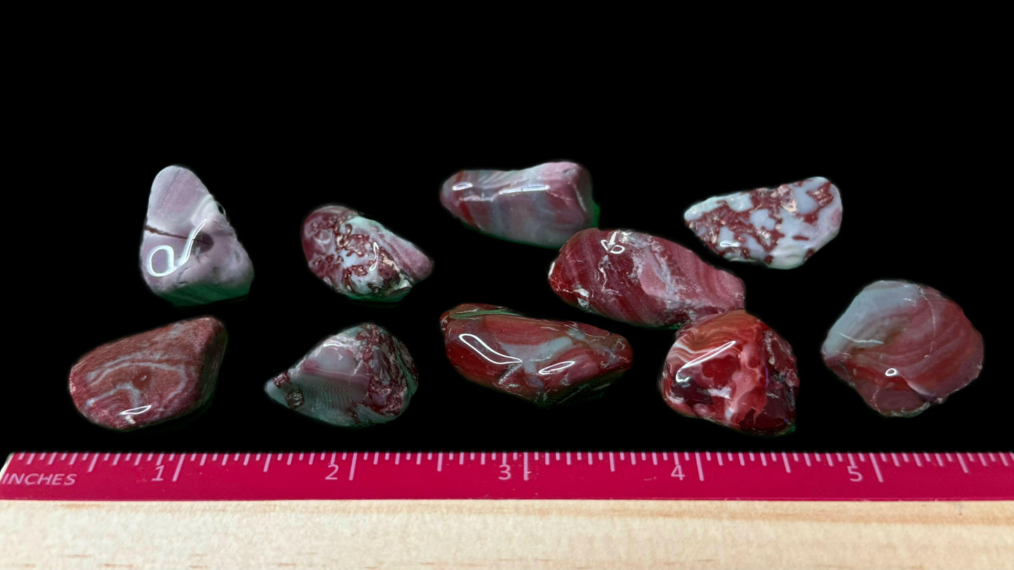 Red Jasper - Tumbled Red Jasper DALLAS PSYCHIC AND CRYSTALS