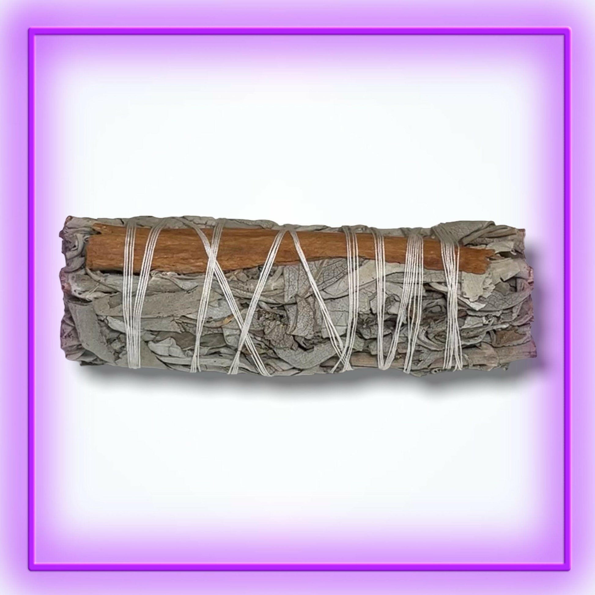 White Sage with Cinnamon.